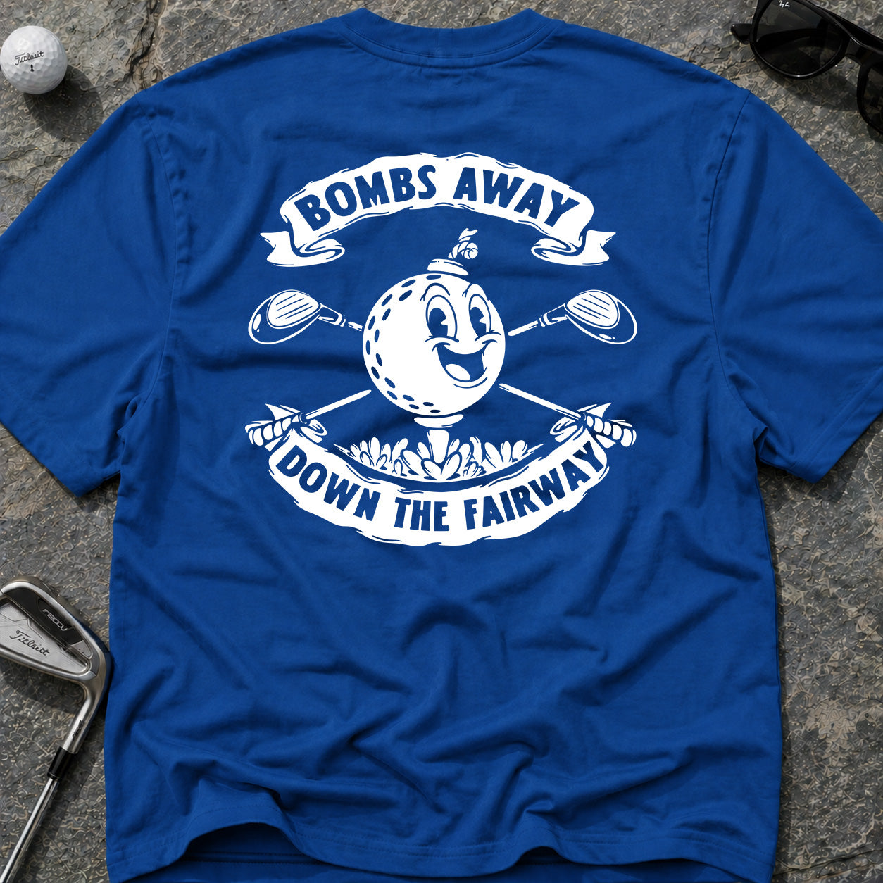 BOMBS AWAY FAIRWAY Golf T-Shirt