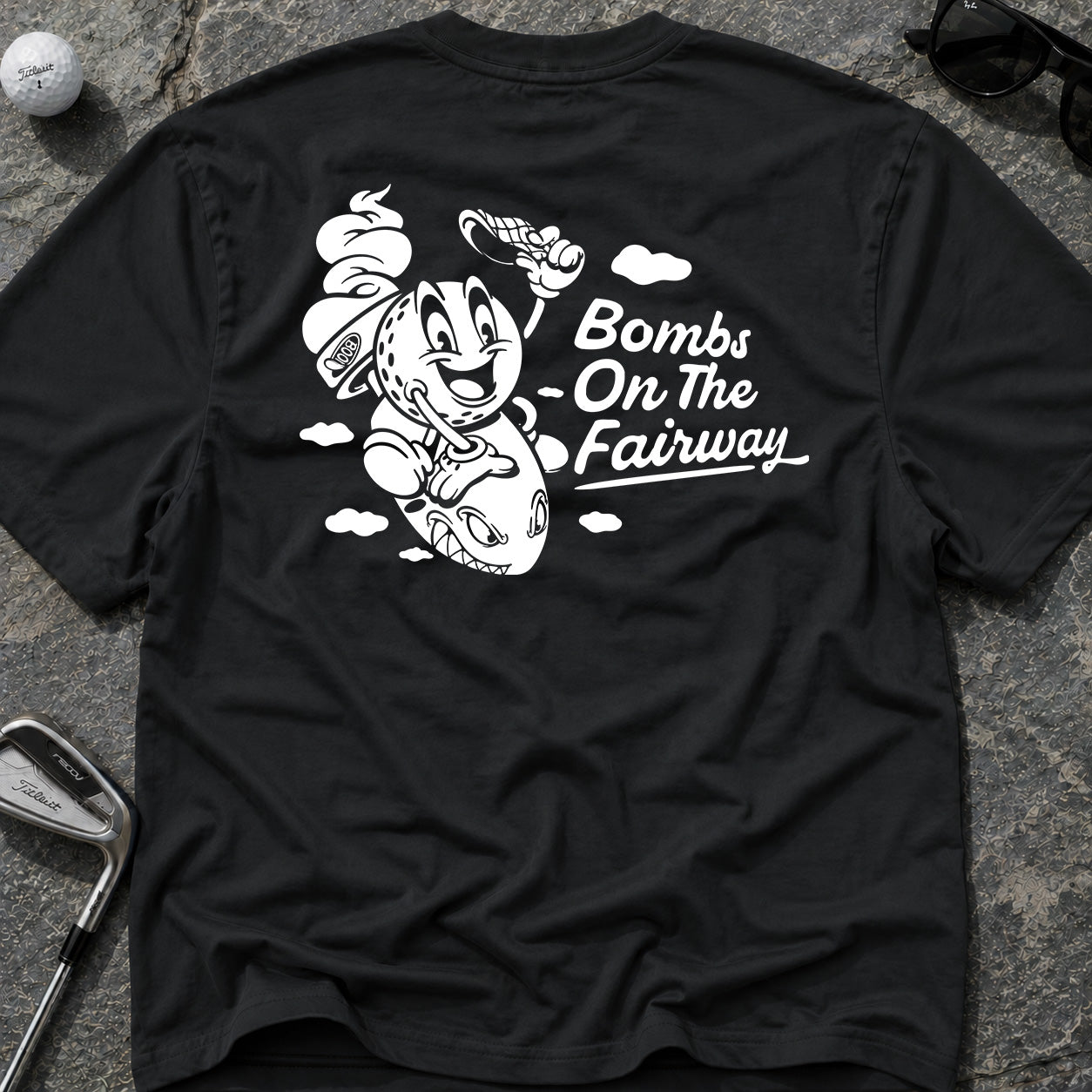 BOMBS ON THE FAIRWAY Golf T-Shirt