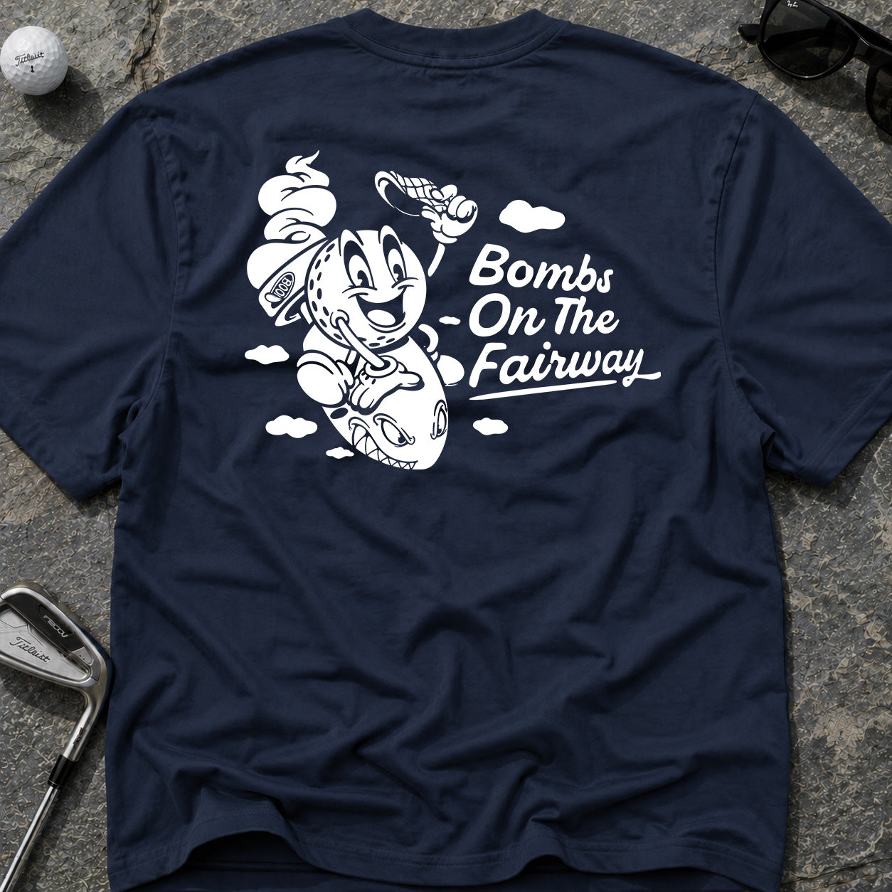 BOMBS ON THE FAIRWAY Golf T-Shirt