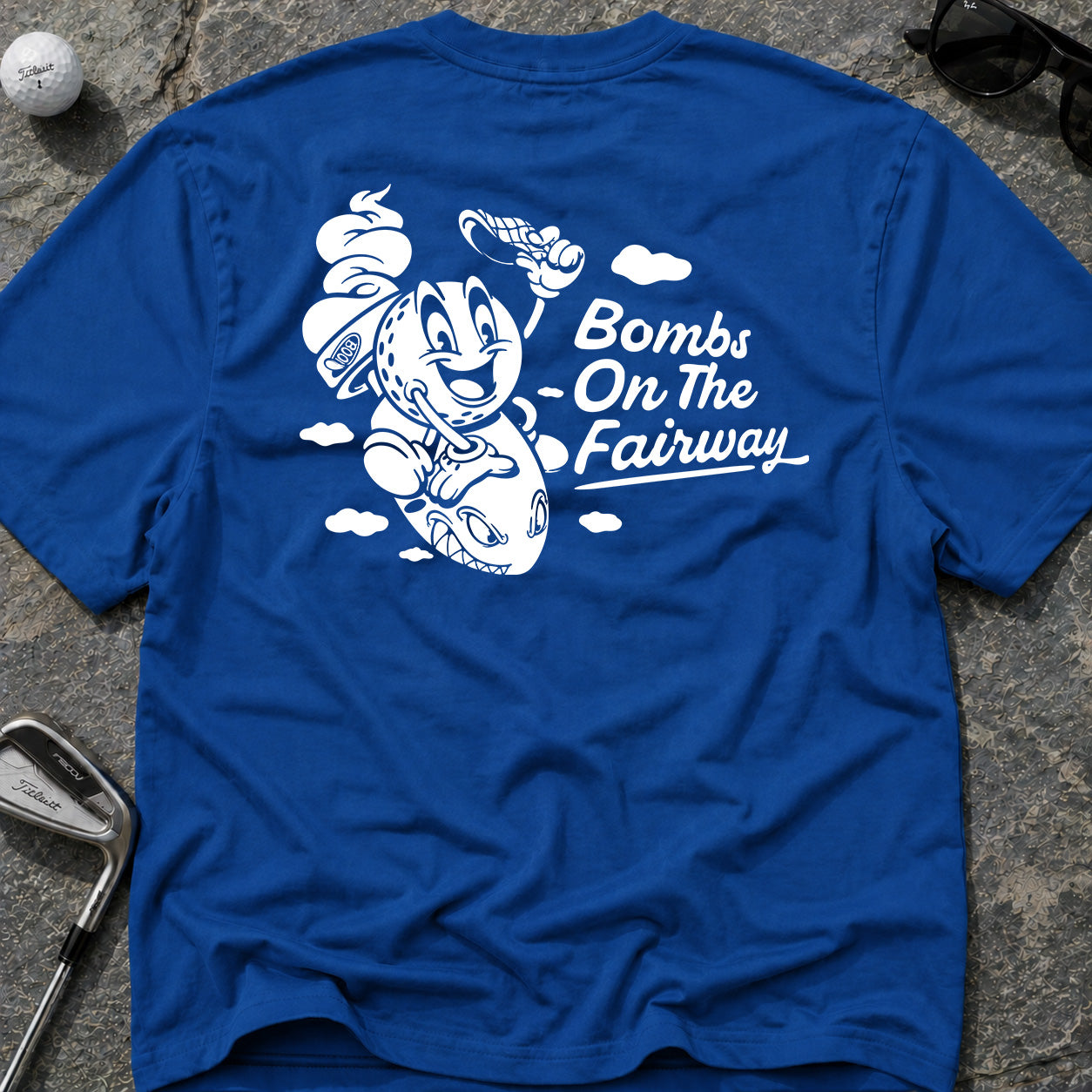 BOMBS ON THE FAIRWAY Golf T-Shirt