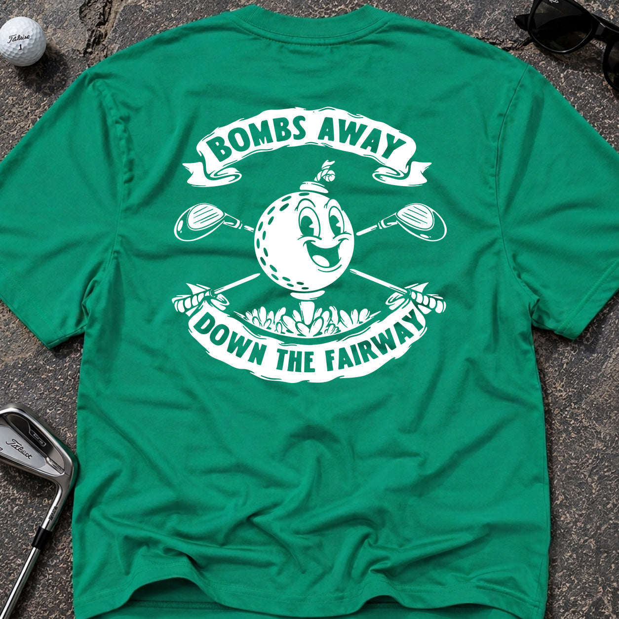 BOMBS AWAY FAIRWAY Golf T-Shirt