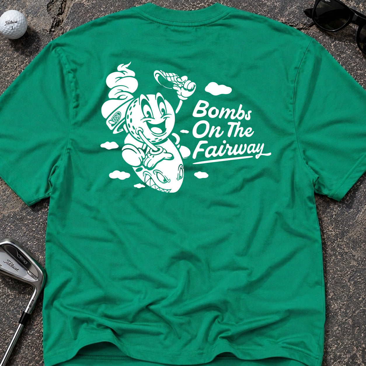 BOMBS ON THE FAIRWAY Golf T-Shirt