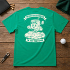 19th hole golf drinking shirt