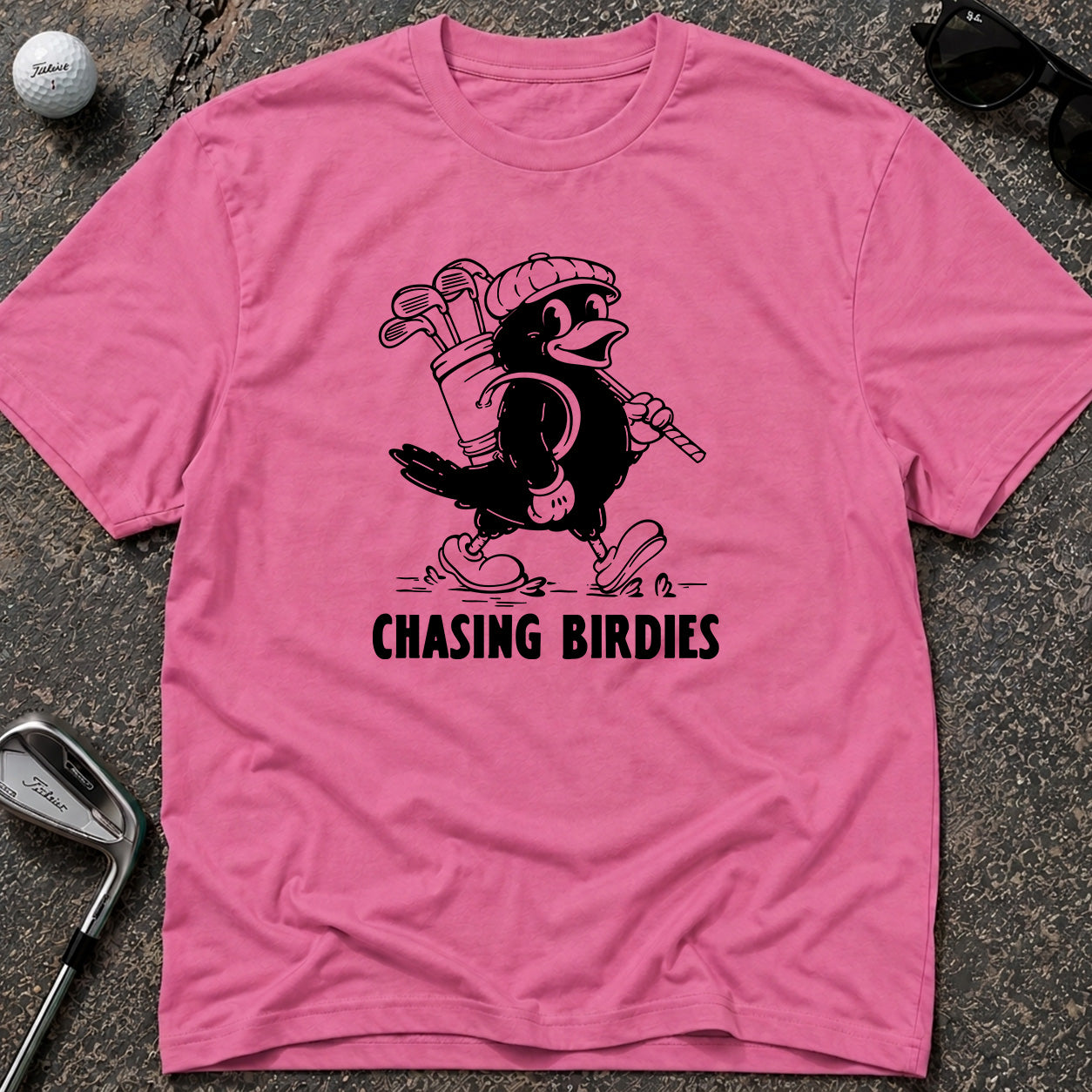 CHASING BIRDIES Golf T-Shirt
