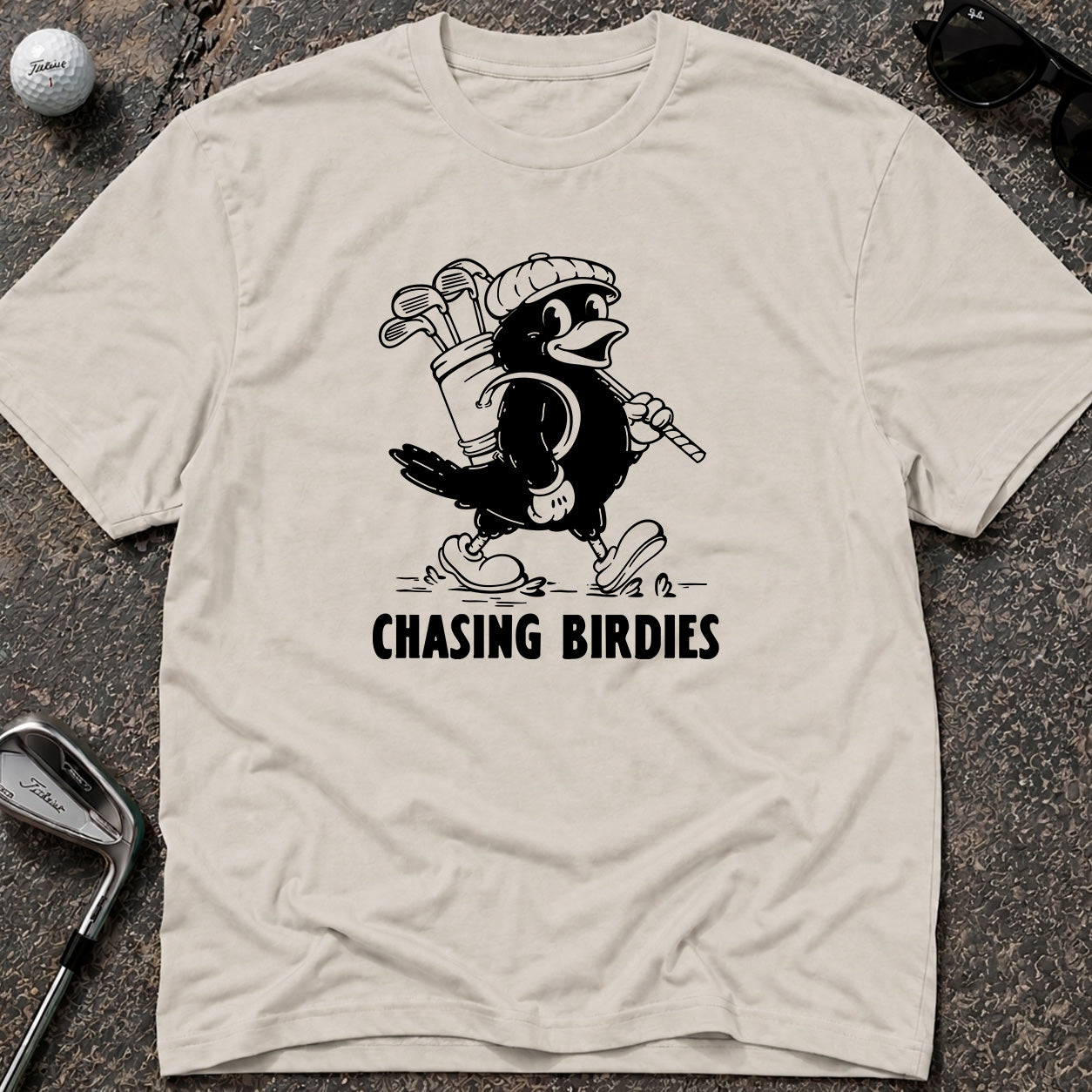 CHASING BIRDIES Golf T-Shirt
