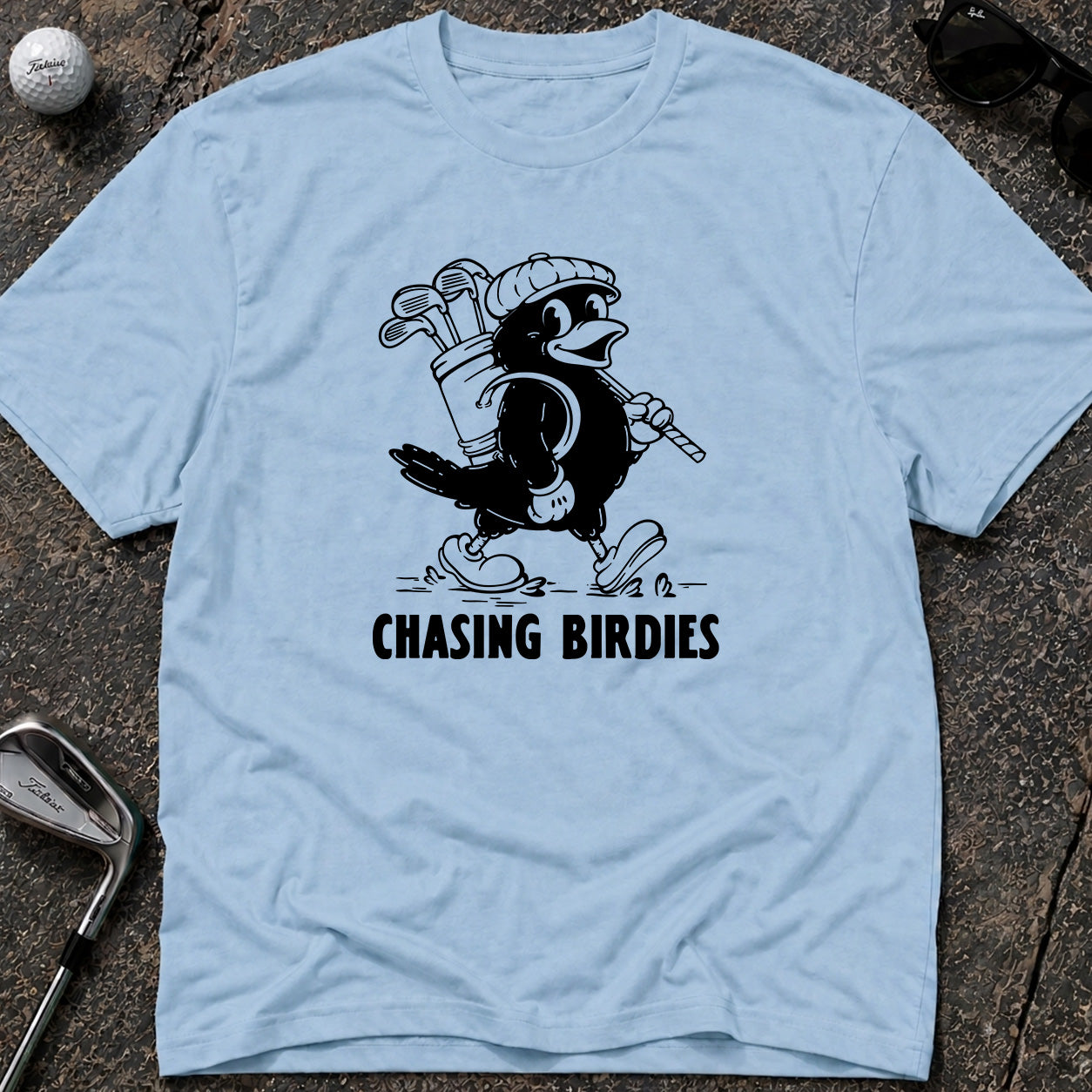 CHASING BIRDIES Golf T-Shirt