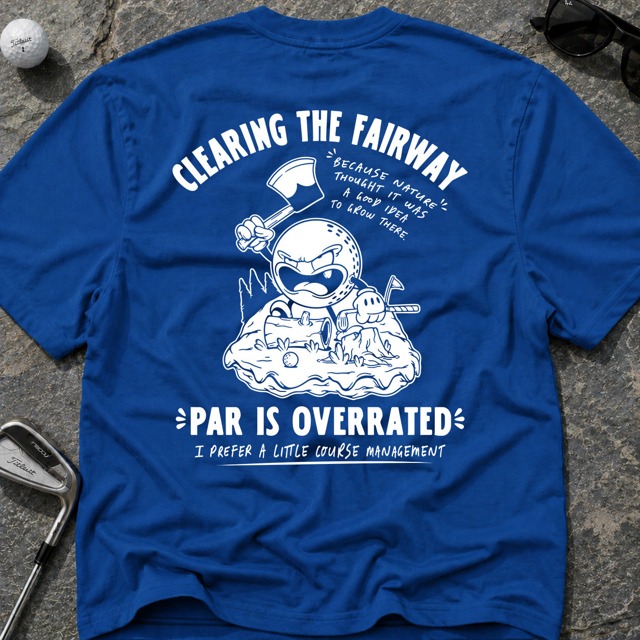 CLEARING THE FAIRWAY Golf T-Shirt