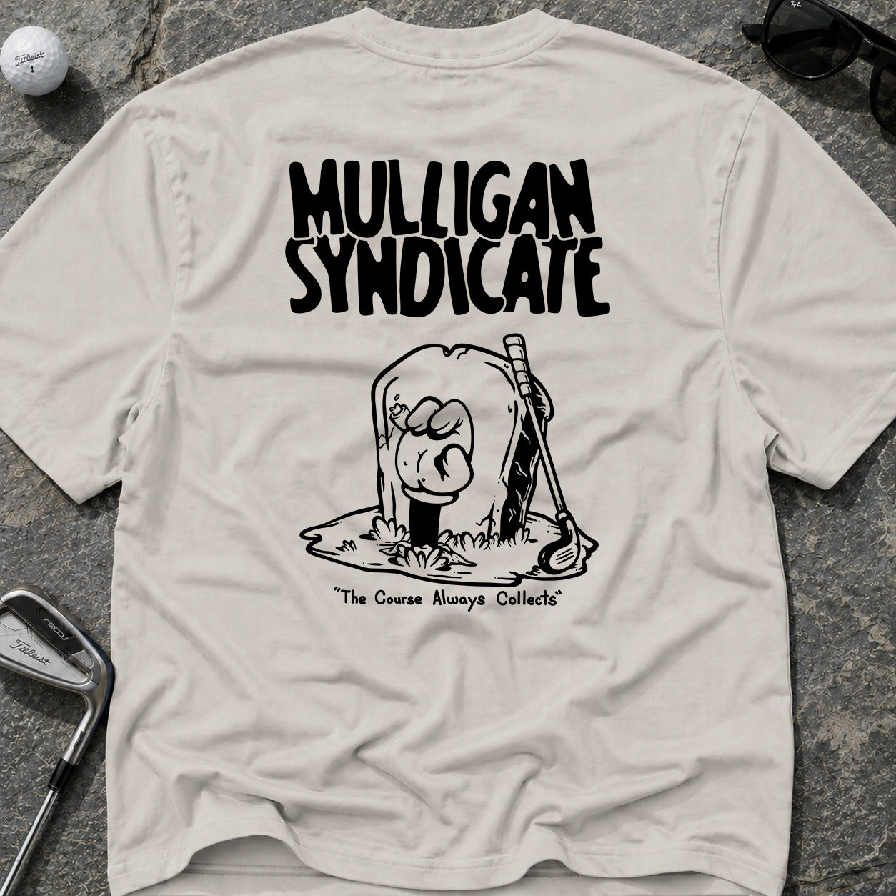 COURSE ALWAYS COLLECTS Golf T-Shirt