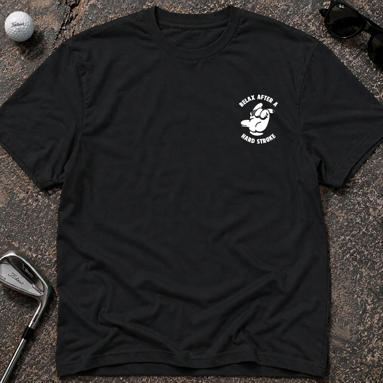 WORKING ON MY STROKE Golf T-Shirt