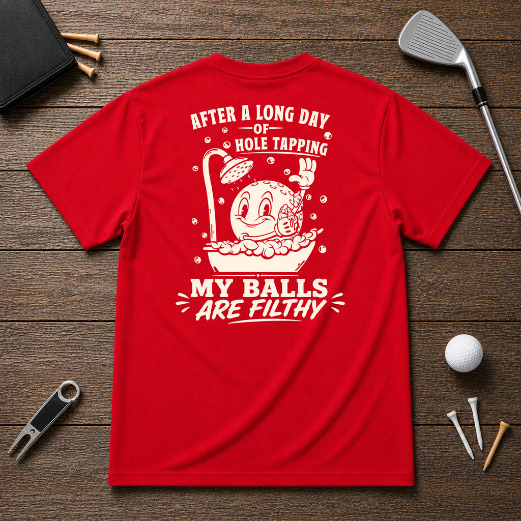 Funny Dirty Golf Ball Joke T-Shirt