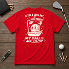 Funny Dirty Golf Ball Joke T-Shirt