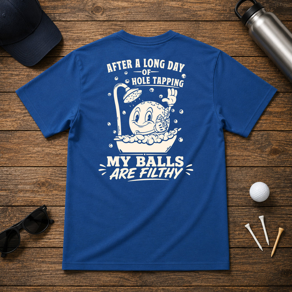 Funny Dirty Golf Ball Joke T-Shirt