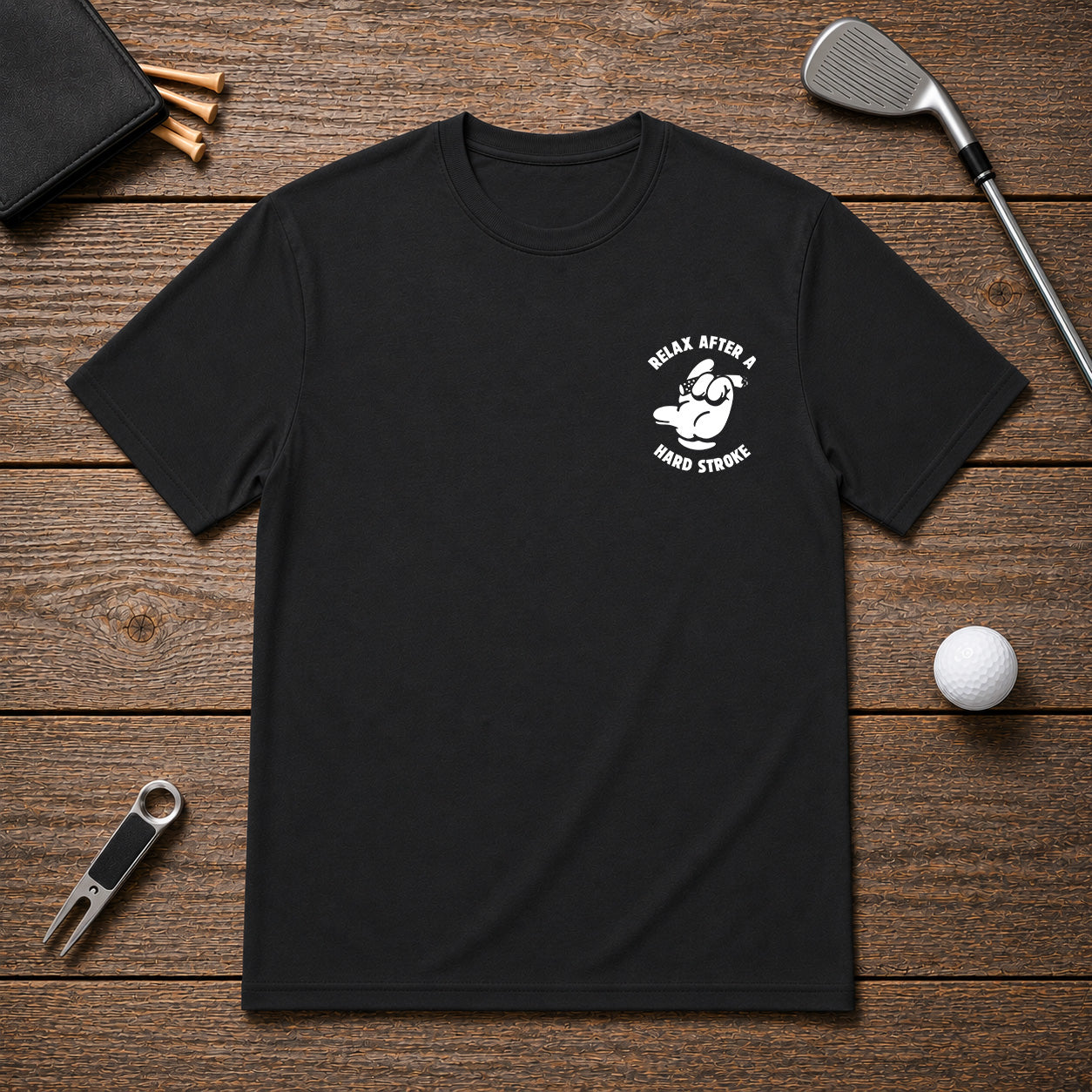 Working On My Stroke Golf T-Shirt