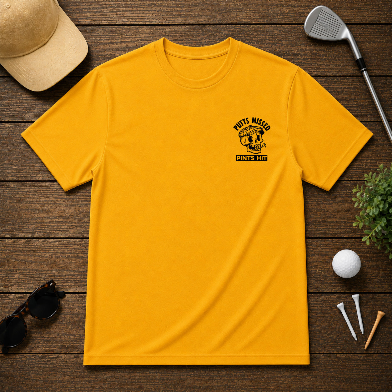 Pars And Bars Golf T-Shirt