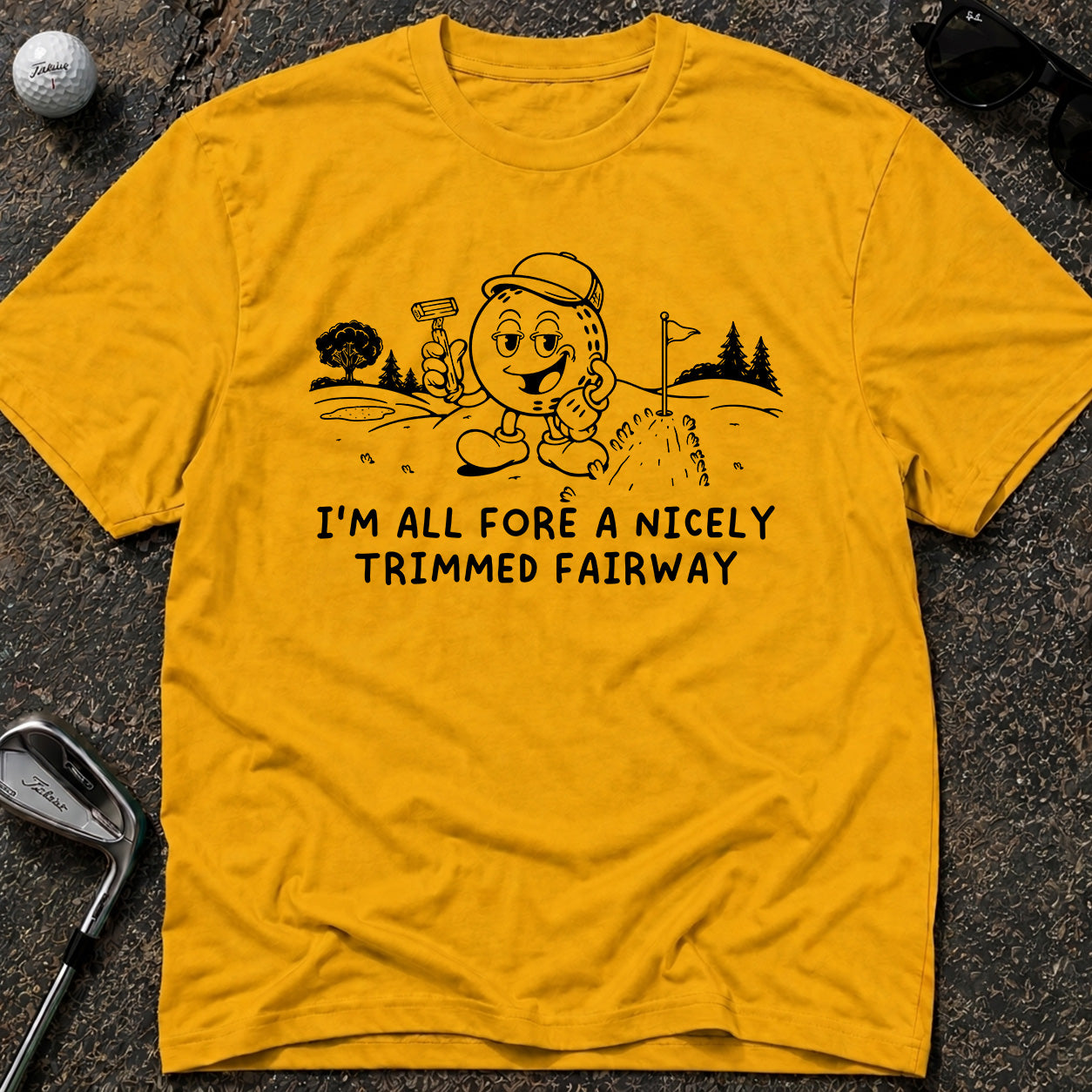 TRIMMED FAIRWAY Golf T-Shirt