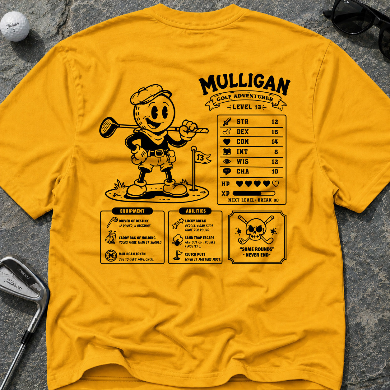 RPG GOLFER Golf T-Shirt