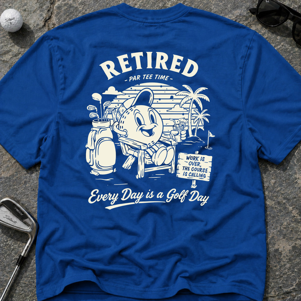 GOOD LIFE GOLF RETIREMENT Golf T-Shirt