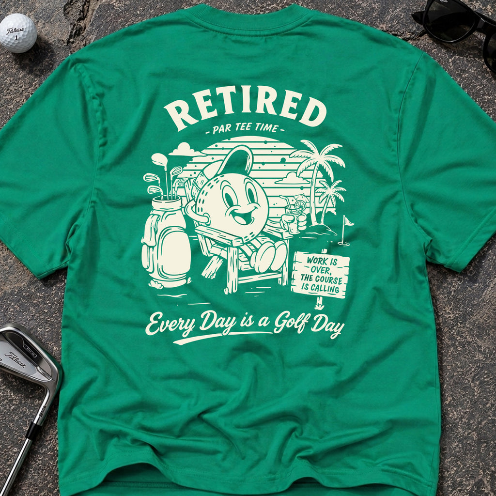 GOOD LIFE GOLF RETIREMENT Golf T-Shirt