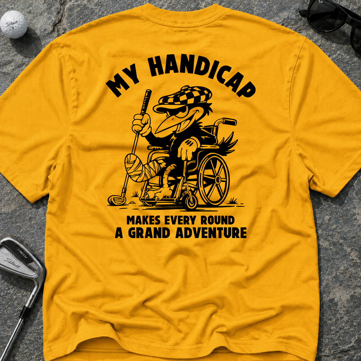 HANDICAP  ADVENTURE Golf T-Shirt