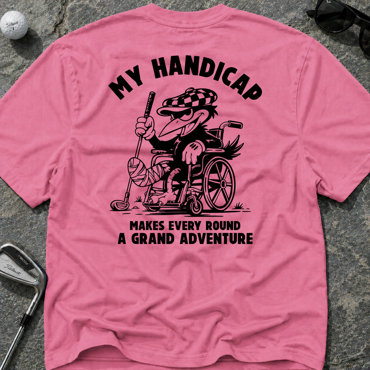 HANDICAP  ADVENTURE Golf T-Shirt