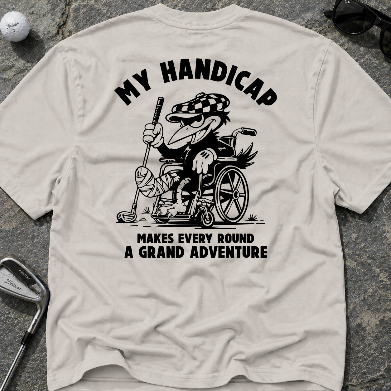 HANDICAP  ADVENTURE Golf T-Shirt