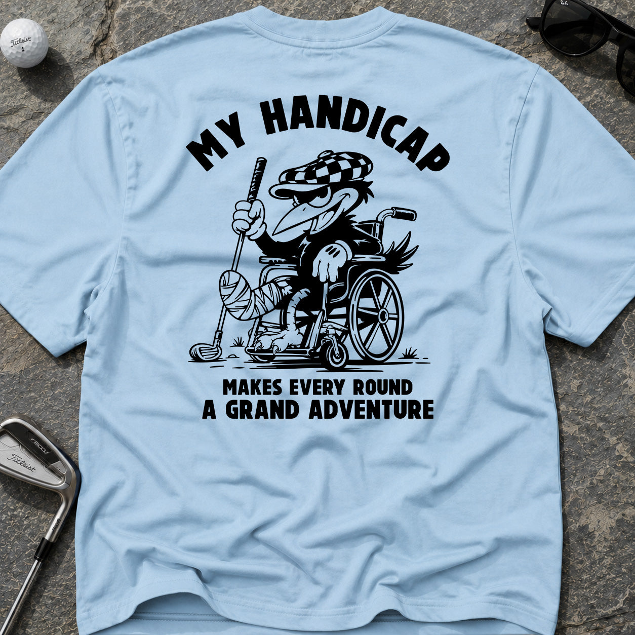HANDICAP  ADVENTURE Golf T-Shirt