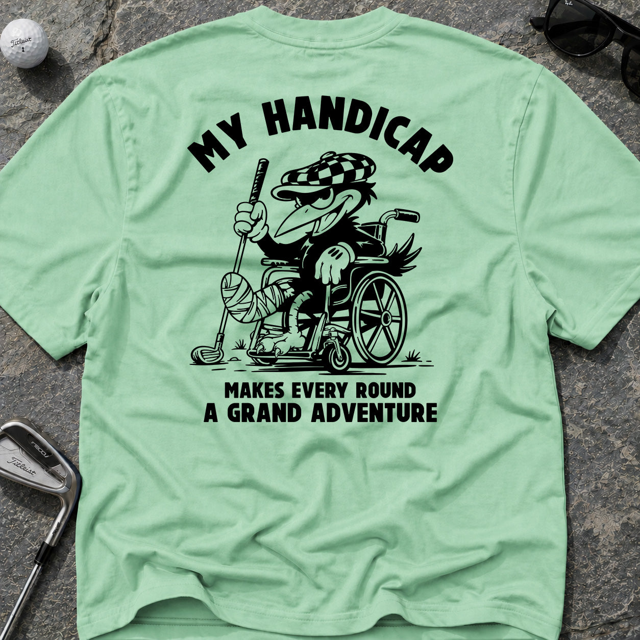 HANDICAP  ADVENTURE Golf T-Shirt