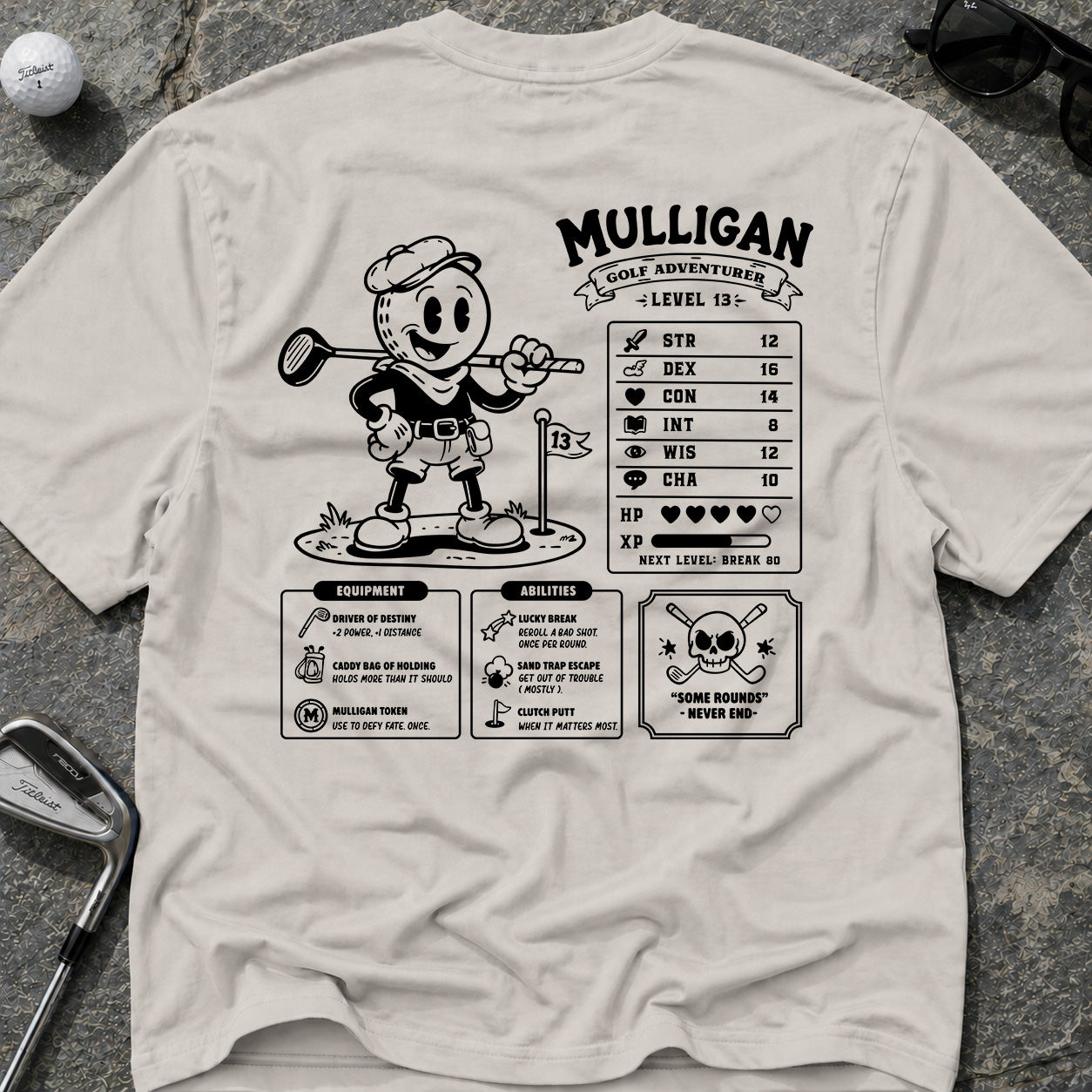 RPG GOLFER Golf T-Shirt