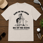 Slow On The Green Turtle Golf T-Shirt