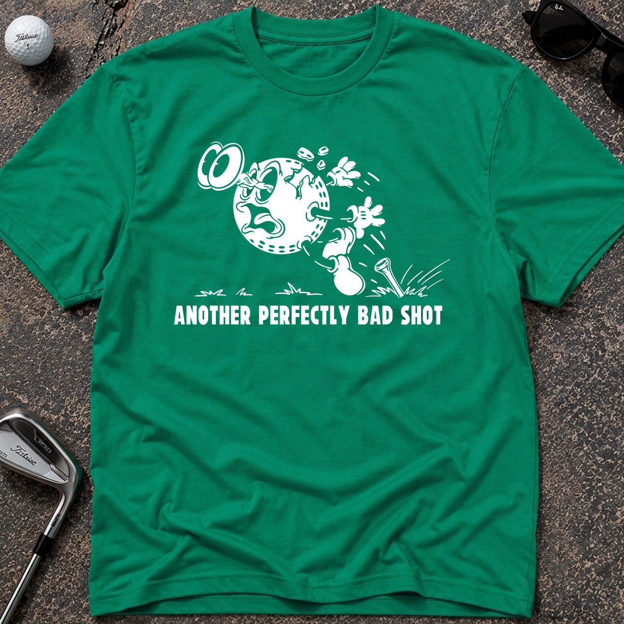 ANOTHER PERFECTLY BAD SHOT Golf T-Shirt