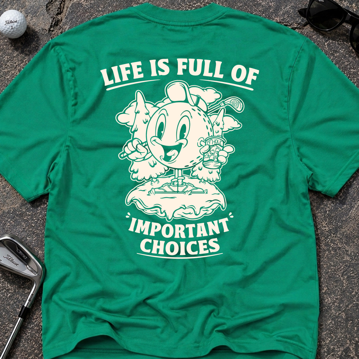 IMPORTANT CHOICES Golf T-Shirt