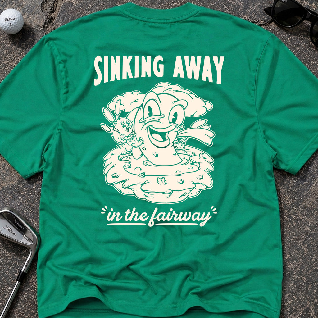 SINKING AWAY Golf T-Shirt