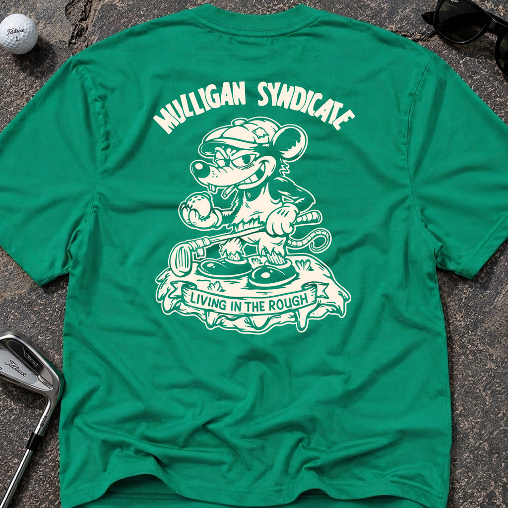 LIVING IN THE ROUGH Golf T-Shirt