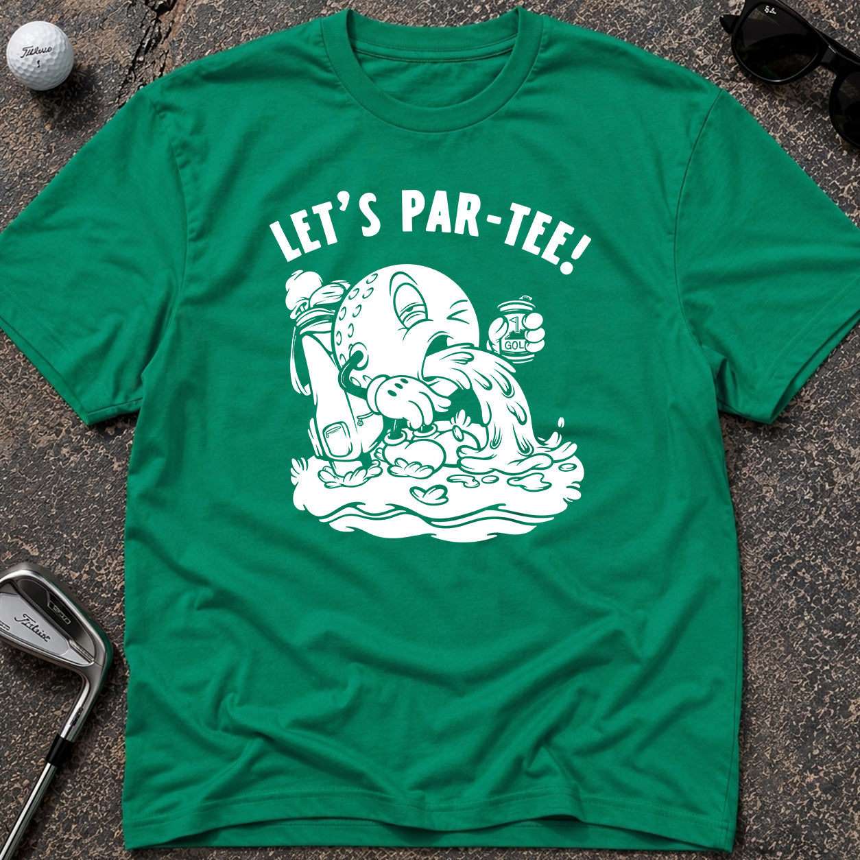 LET'S PARTY Golf T-Shirt
