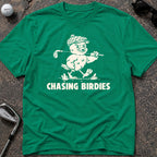 CHASING BIRDIES CREAM Golf T-Shirt