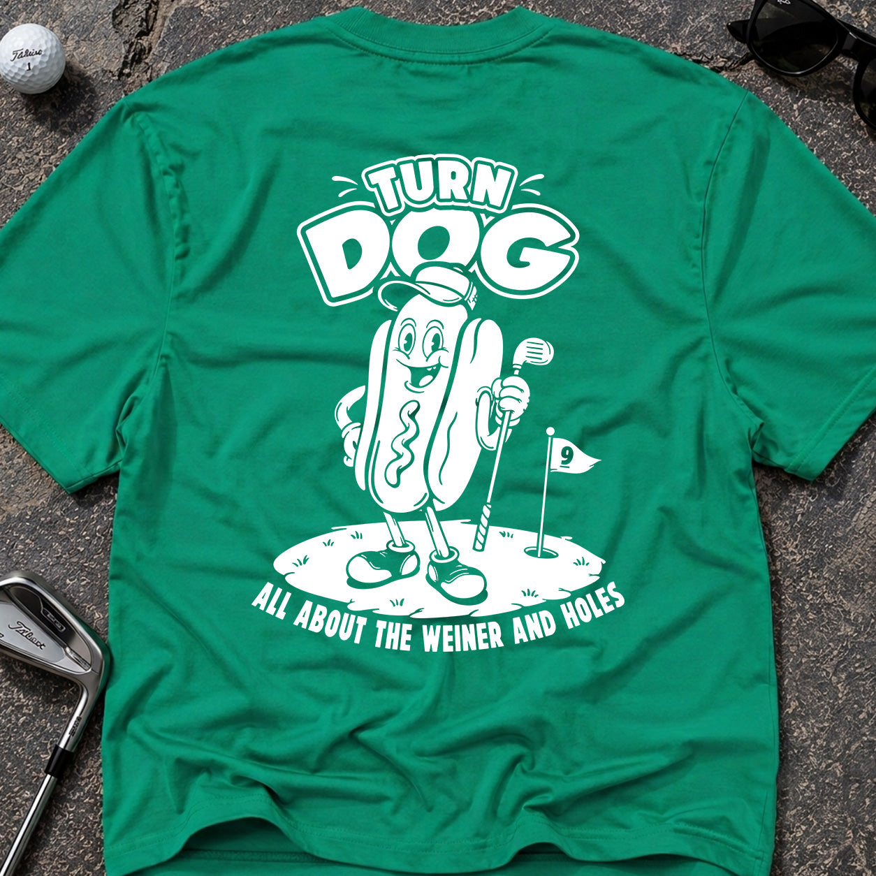 TURN DOG Golf T-Shirt
