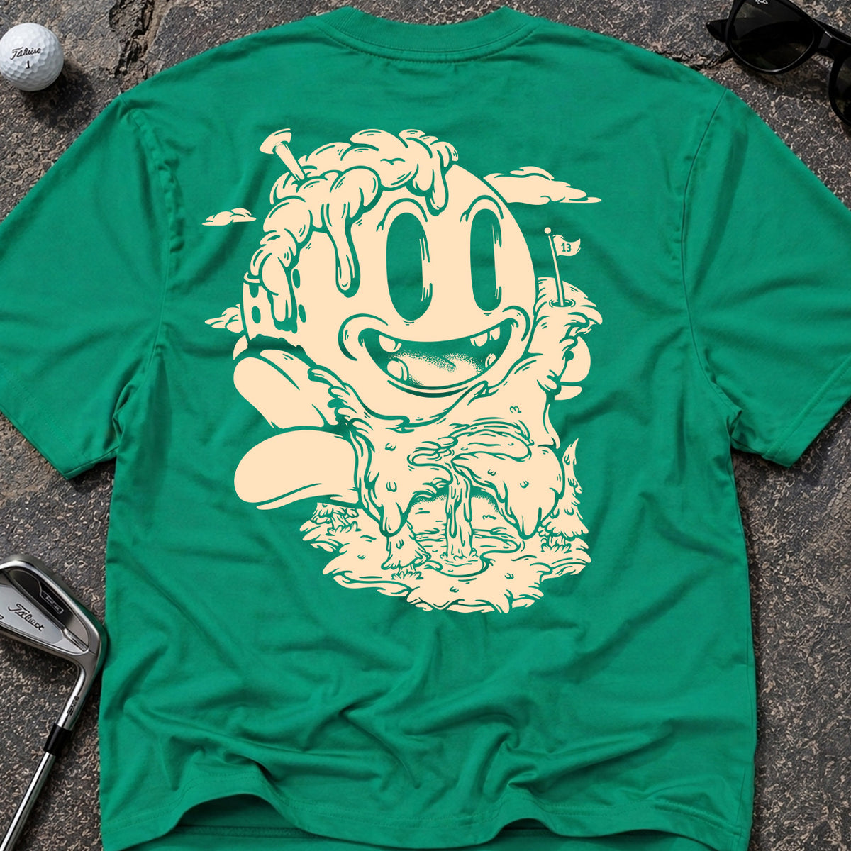 GOLF ON THE BRAIN Golf T-Shirt