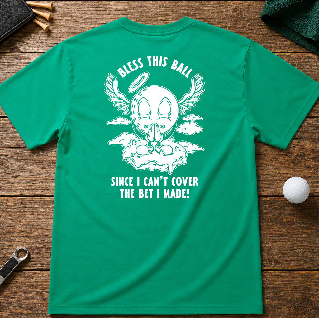 Bless This Ball Golf T-Shirt
