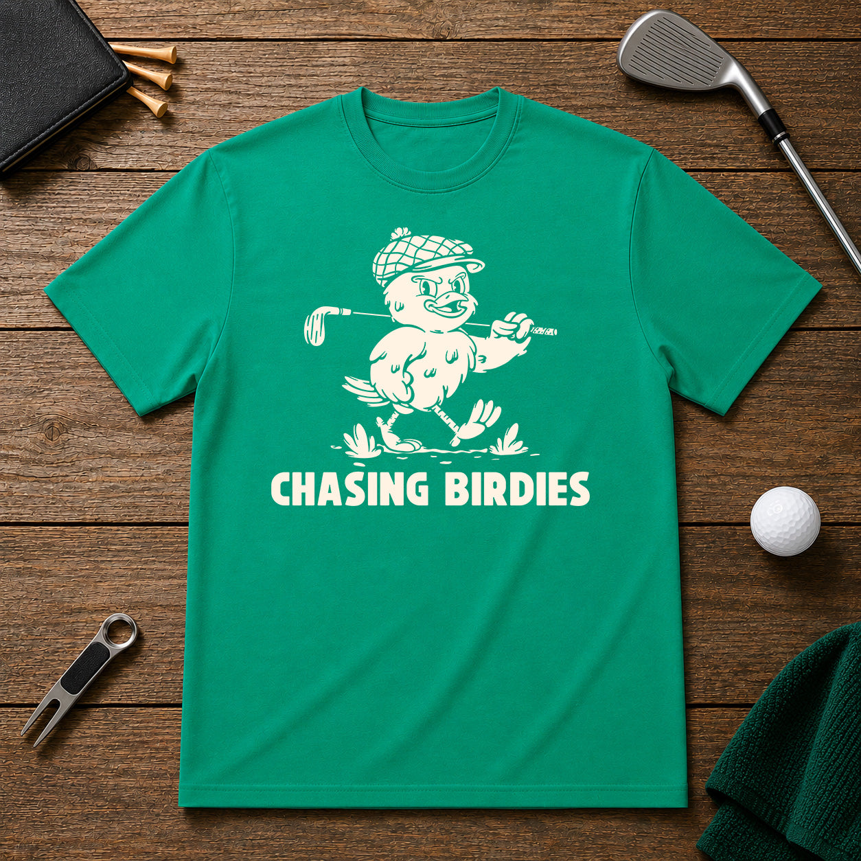 CHASING BIRDIES OG Golf T-Shirt