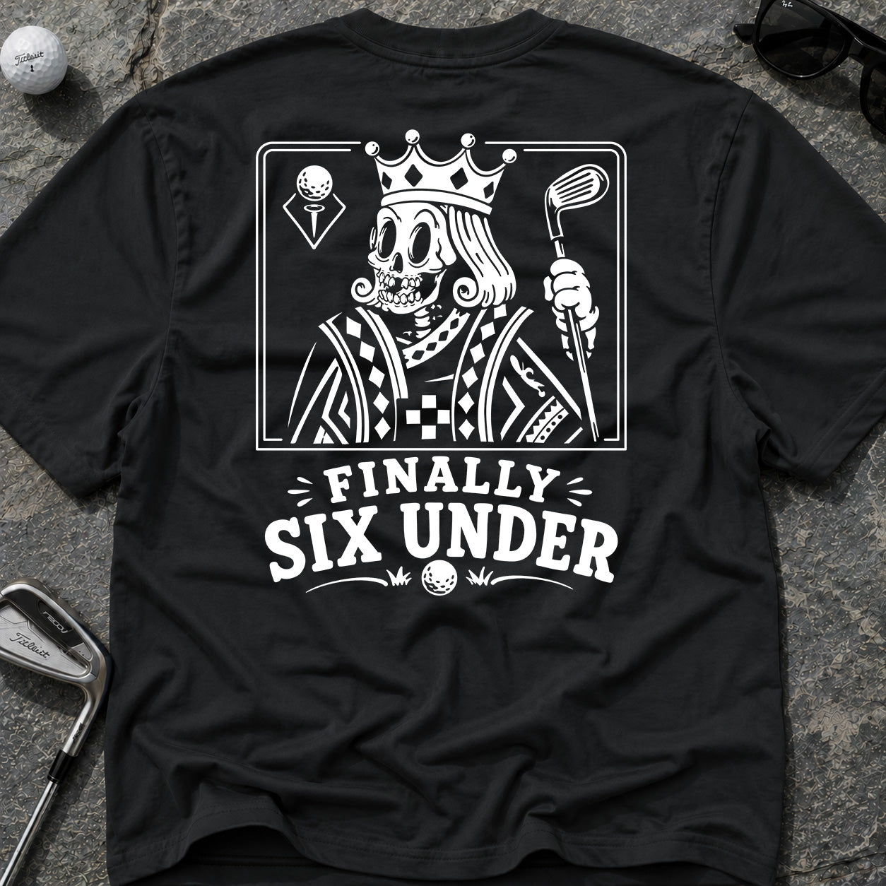 KING OF SIX Golf T-Shirt