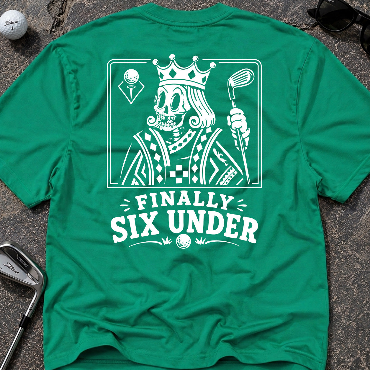 KING OF SIX Golf T-Shirt