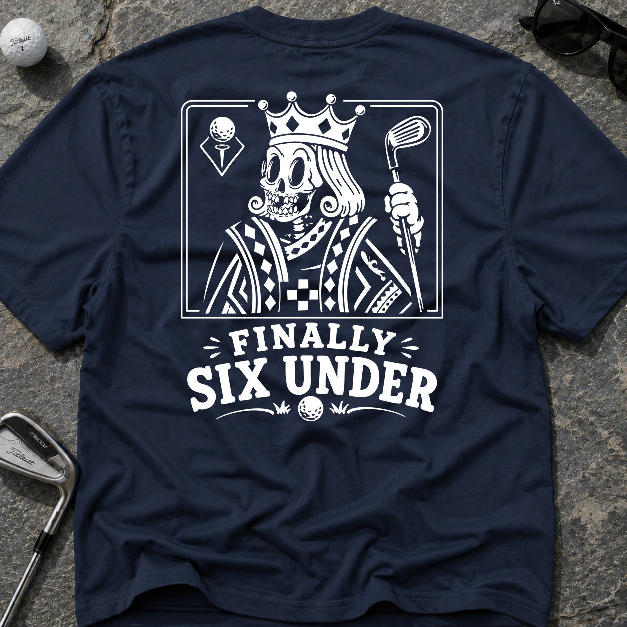 KING OF SIX Golf T-Shirt