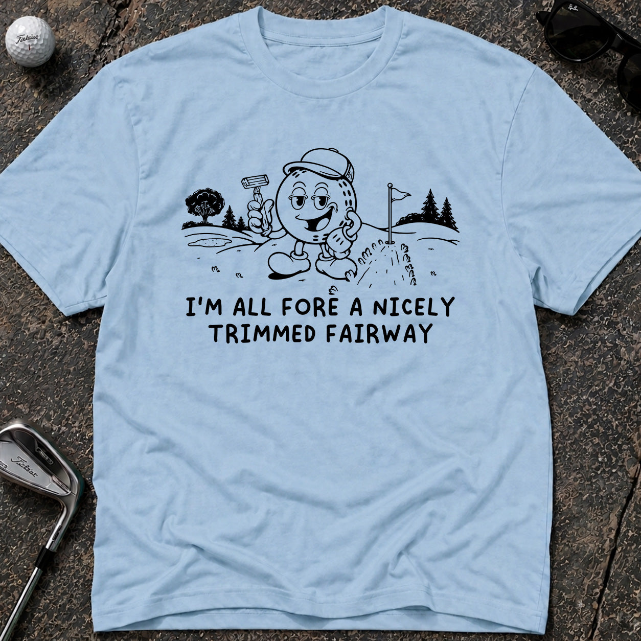 TRIMMED FAIRWAY Golf T-Shirt