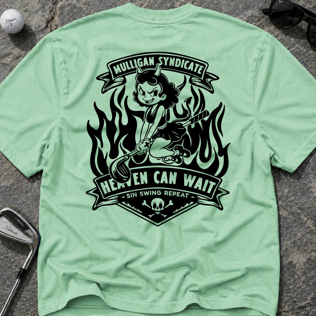 Little Miss Mulligan Golf T-Shirt