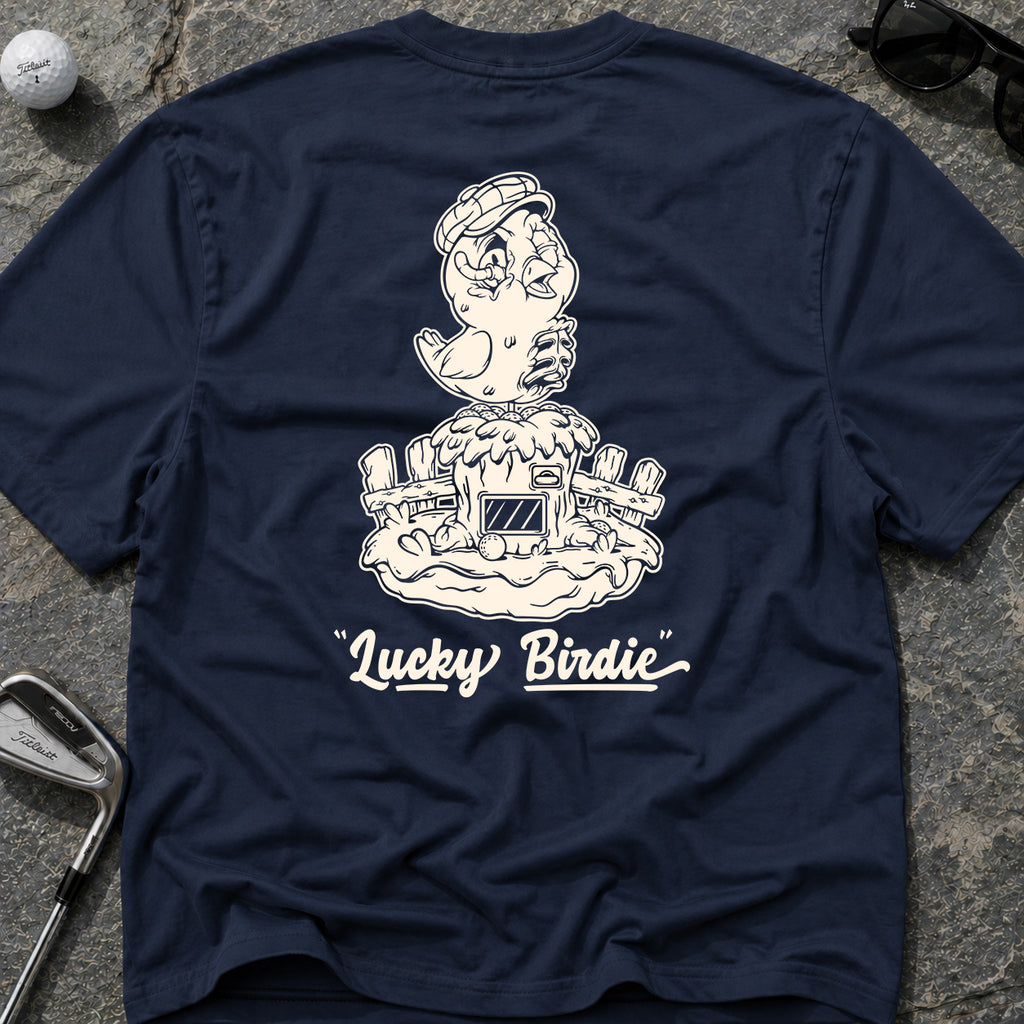 LUCKY BIRDIE MACHINE Golf T-Shirt