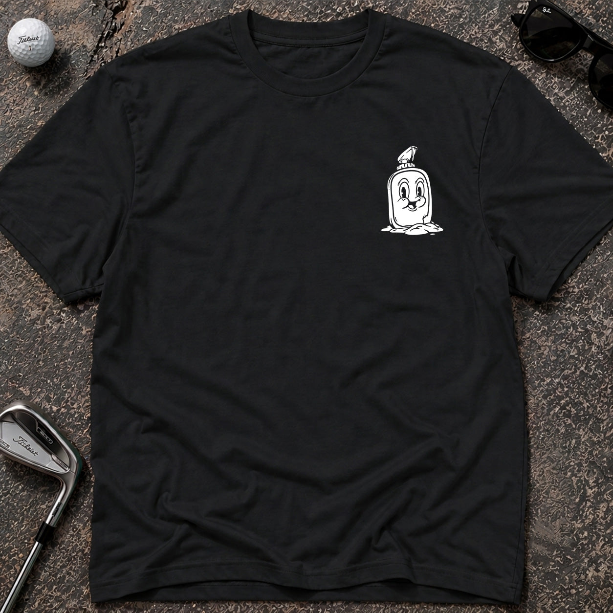 LUCKY LOTION Golf T-Shirt