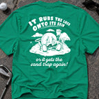 LUCKY LOTION Golf T-Shirt