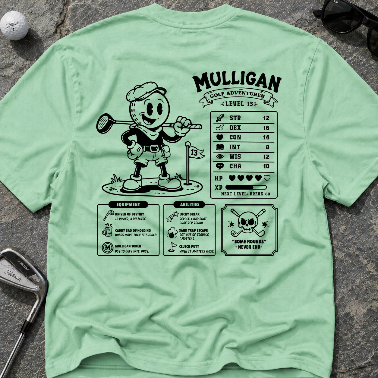 RPG GOLFER Golf T-Shirt