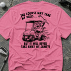 MONKEY SANITY Golf T-Shirt