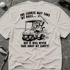 MONKEY SANITY Golf T-Shirt
